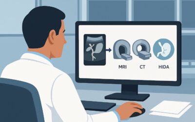 What Is the Next Imaging Study for Suspected Biliary Disease After an Equivocal Ultrasound?