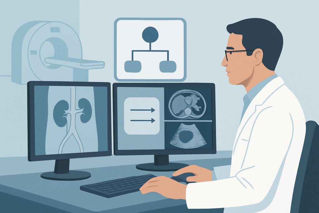 What Is the Next Imaging Study for Suspected Extrinsic Renal Transplant Dysfunction?