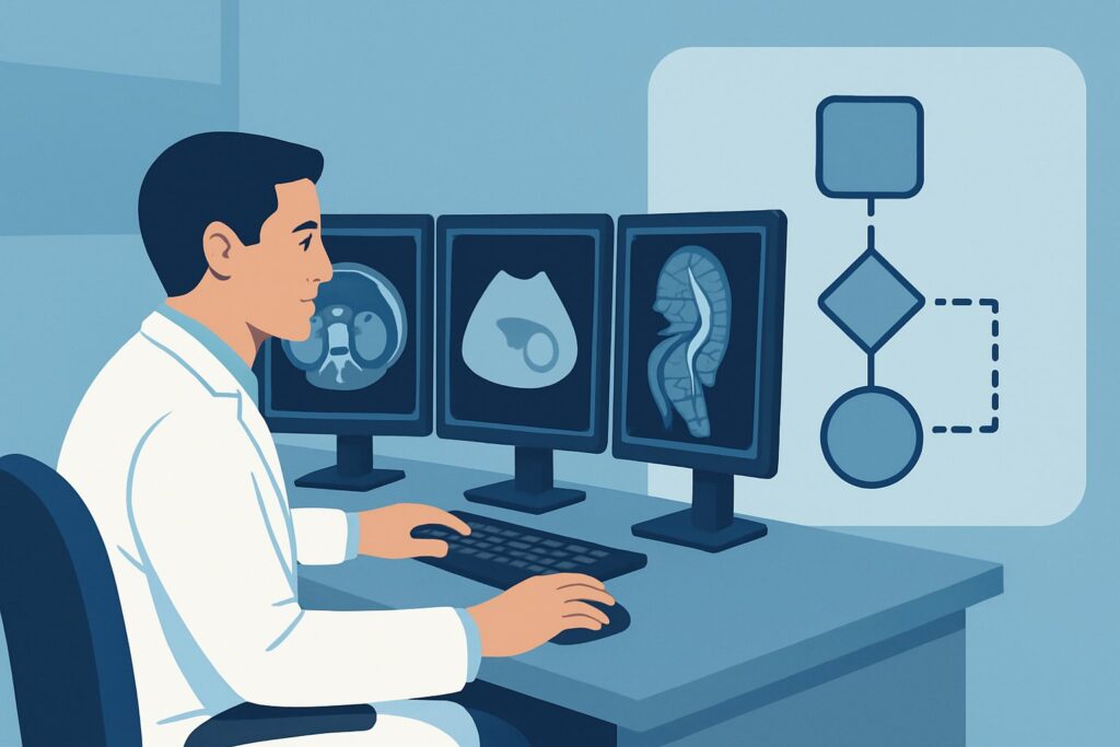 What Is the Next Imaging Study When CT for Flank Pain Is Inconclusive?