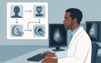 What Is the Next Step for a Suspicious Axillary Node in Breast Cancer Staging?