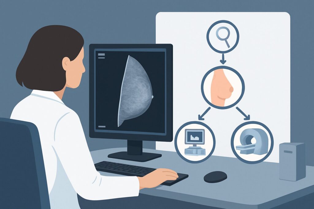 What Is the Right Imaging for Breast Cancer Screening in Pregnant Patients Over 40?