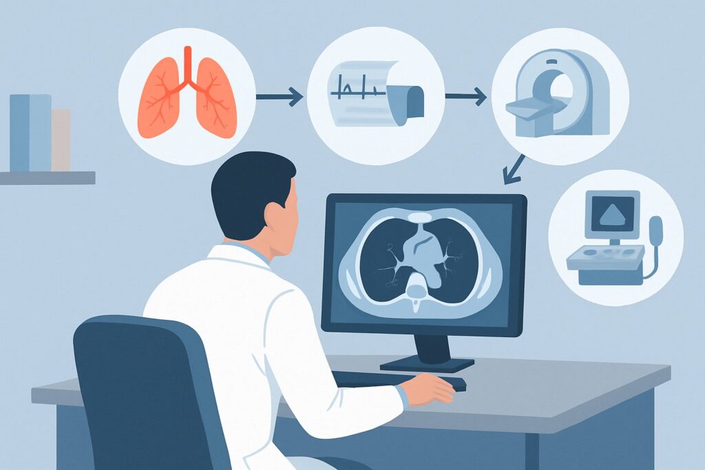 What Is the Right Imaging for Suspected PE with a Positive D-dimer and Low Pretest Probability?
