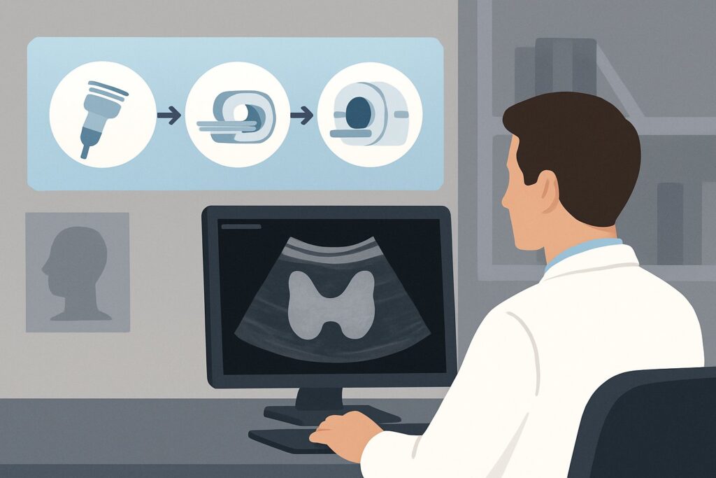 What Is the Right Initial Imaging for a Palpable, Euthyroid Thyroid Nodule?