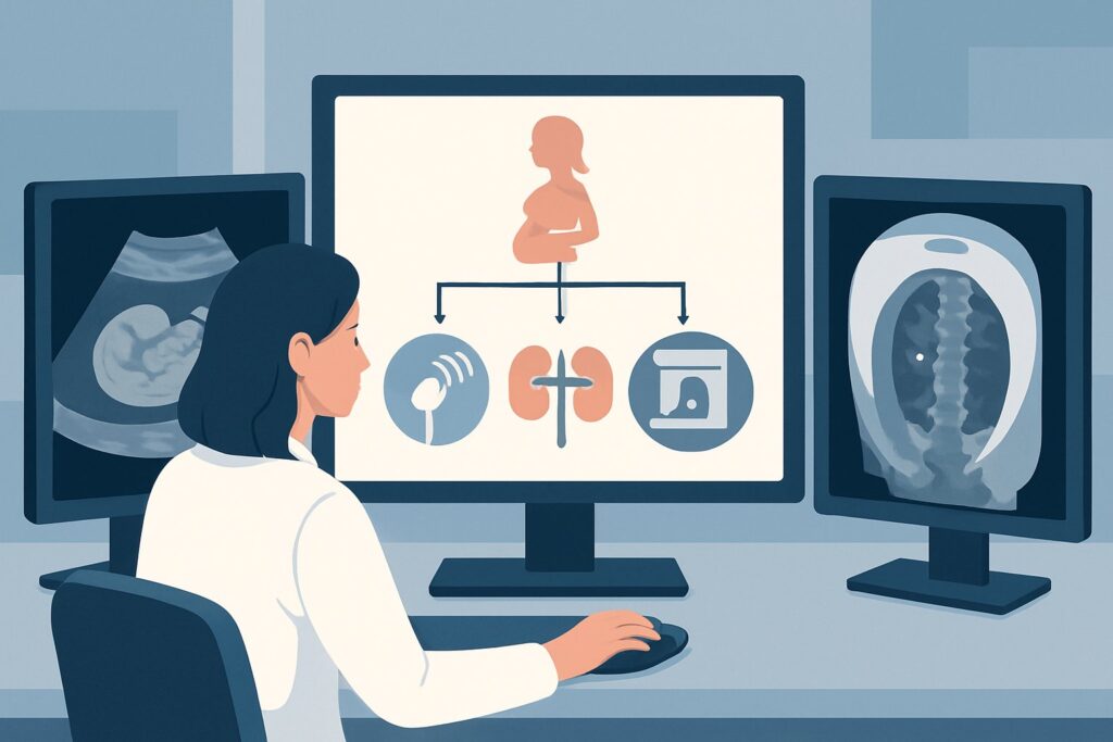 What Is the Safest Imaging Workup for Suspected Kidney Stones During Pregnancy?