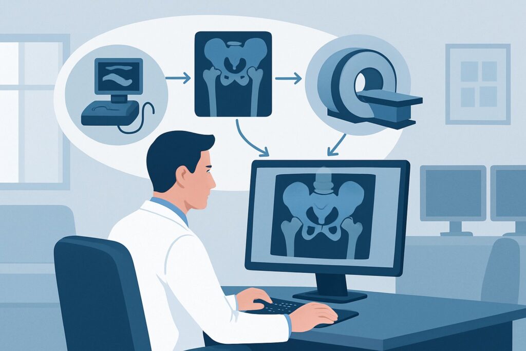 What Preoperative Imaging Is Best for Osteonecrosis with Articular Collapse?