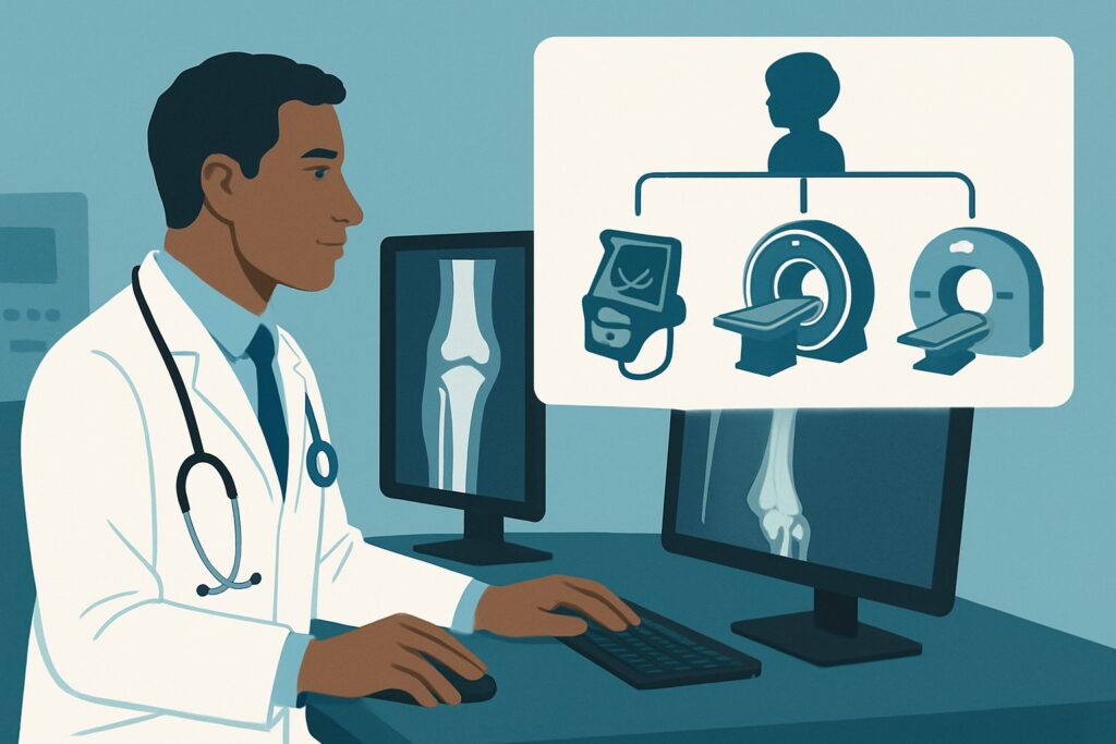 What's the Best First Imaging Test for a Young Child with Suspected Osteomyelitis?