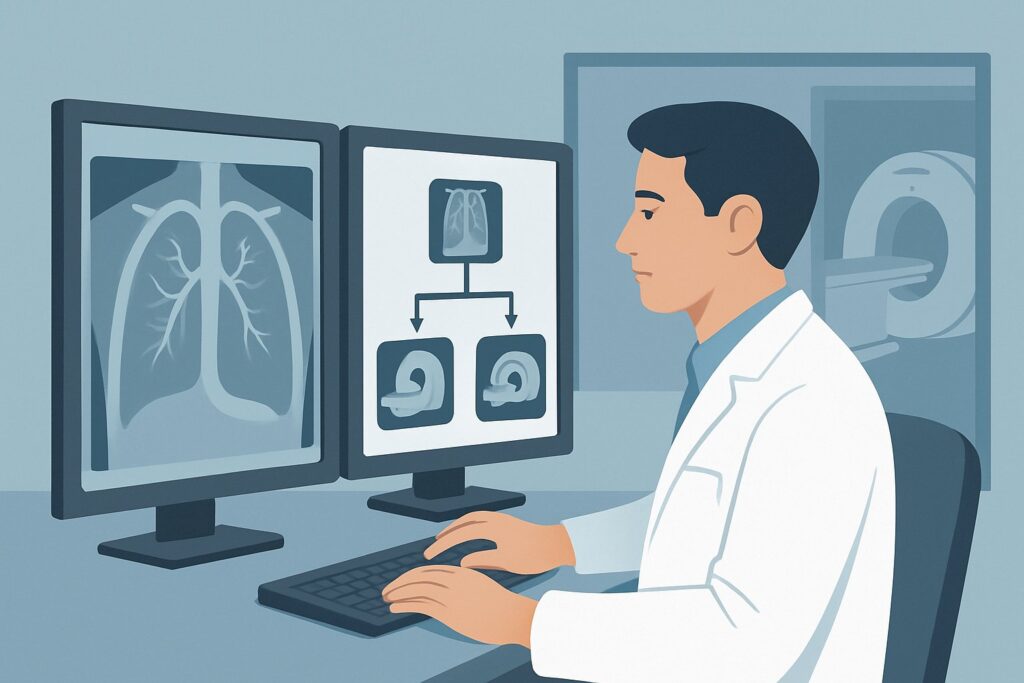 What's the Best Initial Imaging for Suspected Tracheal or Bronchial Stenosis in Adults?