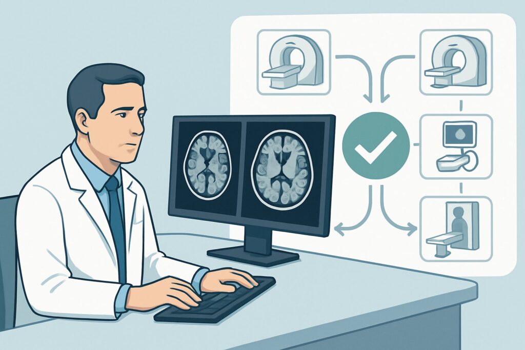 What Surveillance Imaging Is Best for an Adult After an Ischemic Stroke? An ACR-Guided Workflow