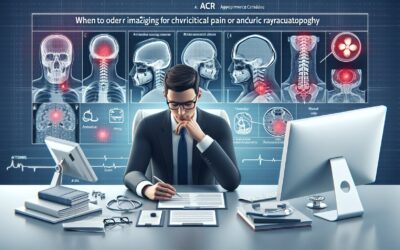 When to Order Imaging for Cervical Pain or Cervical Radiculopathy: ACR Appropriateness Decoded