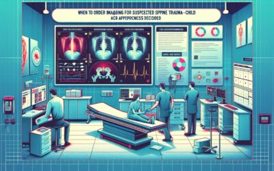 When to Order Imaging for Suspected Spine Trauma-Child: ACR Appropriateness Decoded
