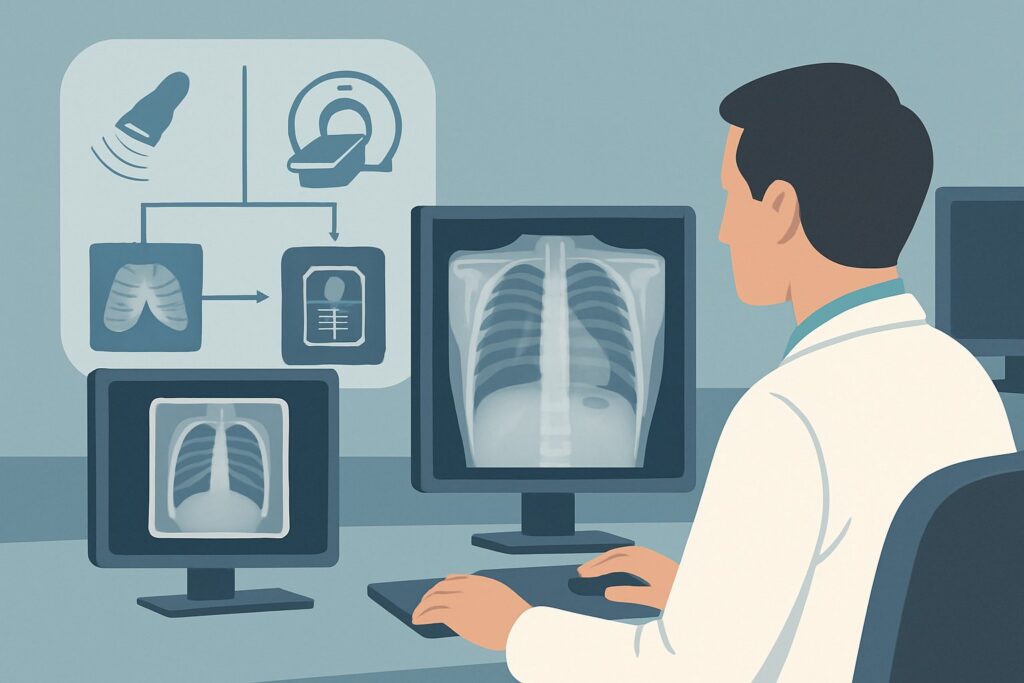 Which Imaging Is Best for a Suspected Bronchopleural Fistula in a Child with Pneumonia?