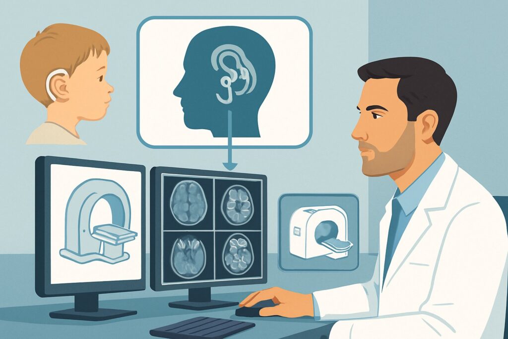 Which Imaging Is Best for Congenital Hearing Loss or Cochlear Implant Planning?