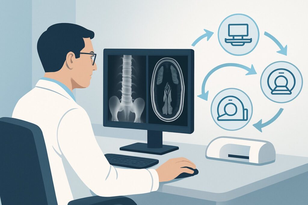Which Imaging Is Best for Suspected Axial Spondyloarthritis After Negative Radiographs?