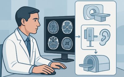 Which Imaging Study Is Best for Acquired Conductive Hearing Loss Without an Obvious Mass?