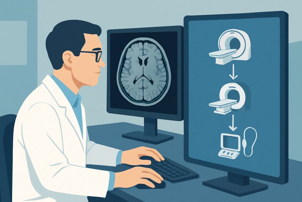 Which Imaging Study Is Best for Horner Syndrome with Cranial Nerve Signs?
