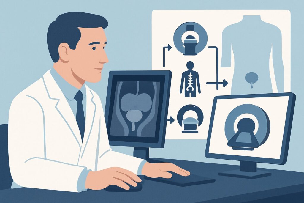 Which Imaging Study Is Best for Staging Intermediate-Risk Prostate Cancer?