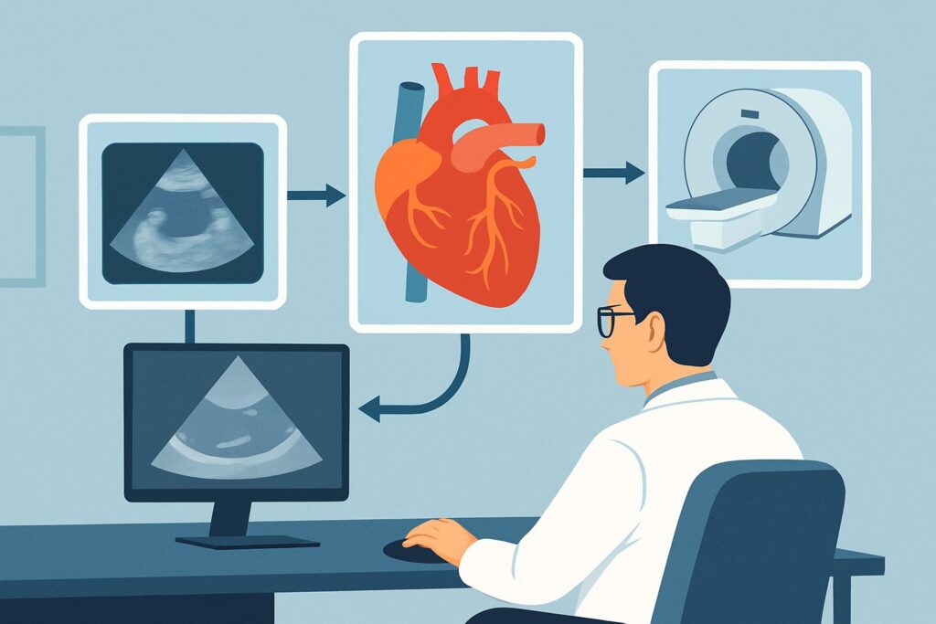 Which Study Best Assesses Pediatric Coronary Arteries When Echocardiography Is Incomplete?