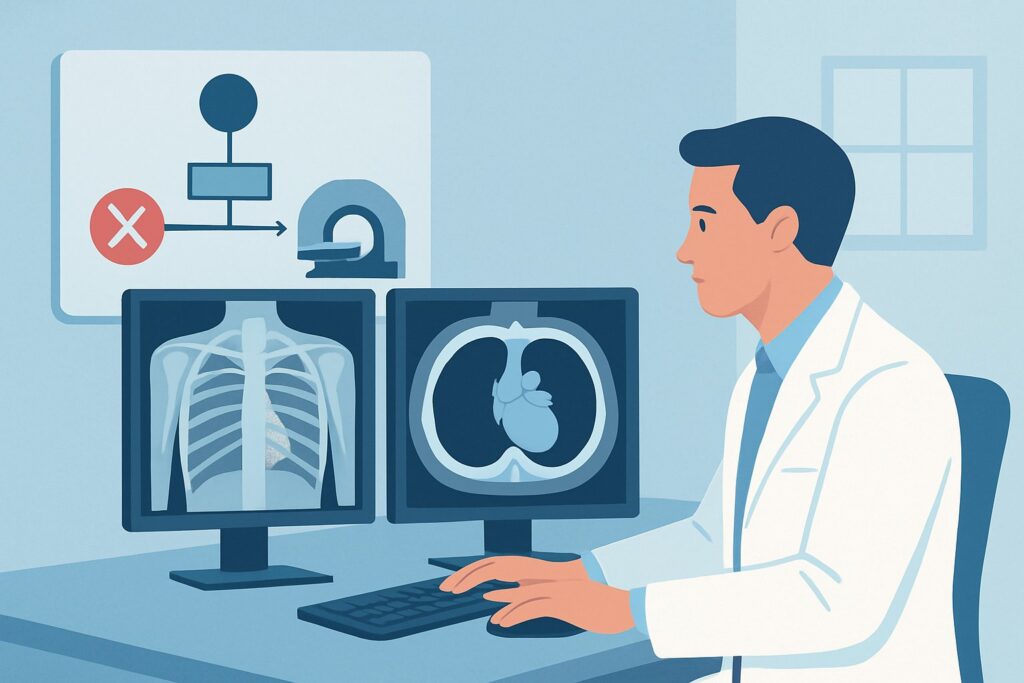 Why Is Imaging Not Indicated for Suspected PE with Low Risk and a Negative D-dimer?