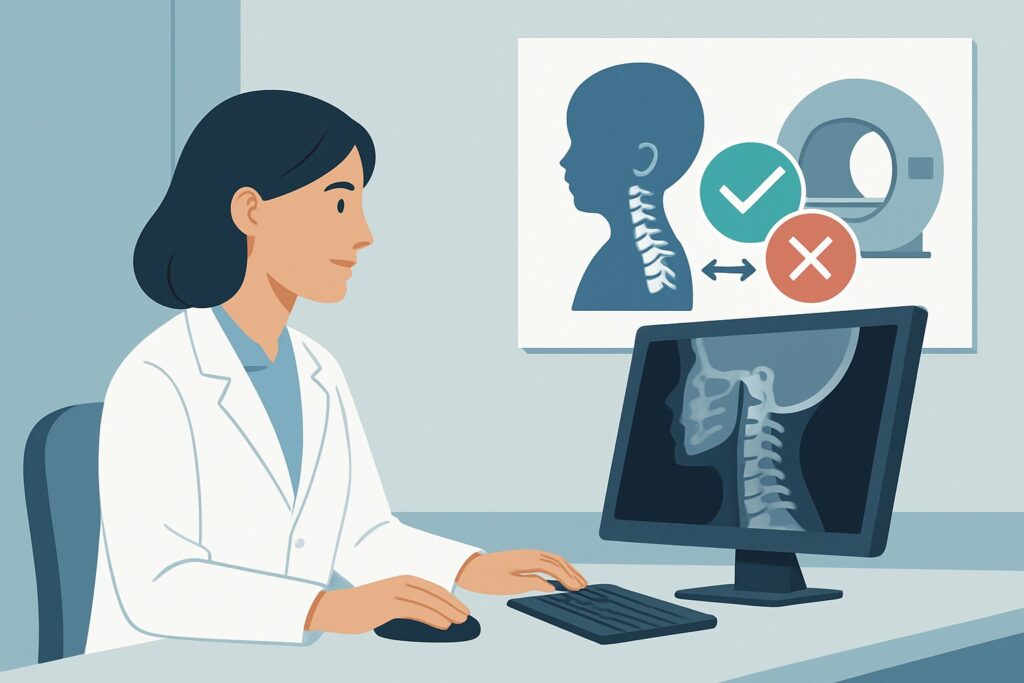 Why Is Imaging Not Recommended for Low-Risk Pediatric Cervical Spine Trauma?