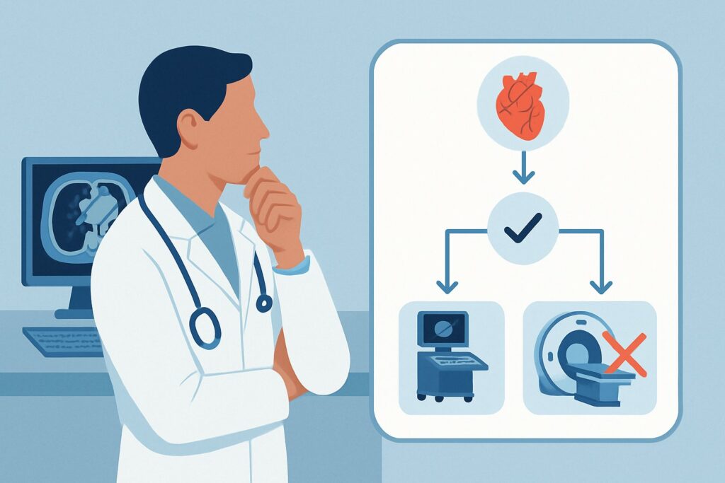 Why Is Initial Imaging Not Recommended for Low-Risk Asymptomatic CAD Patients?