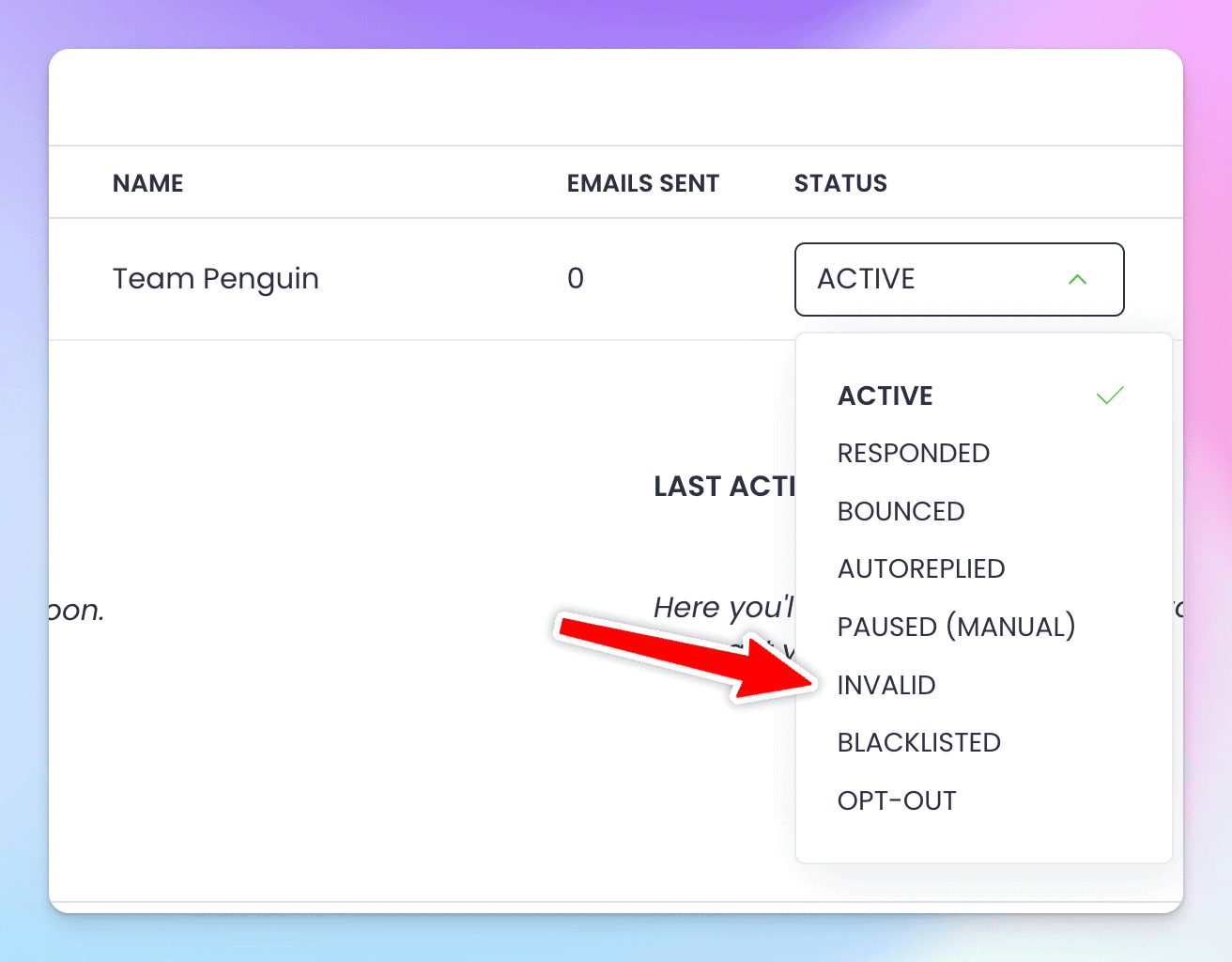 Woodpecker email verification screen