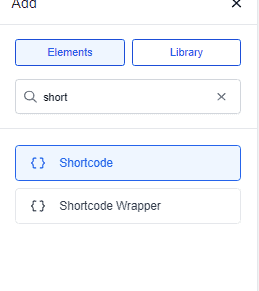 add a shortcode block in Breakdance