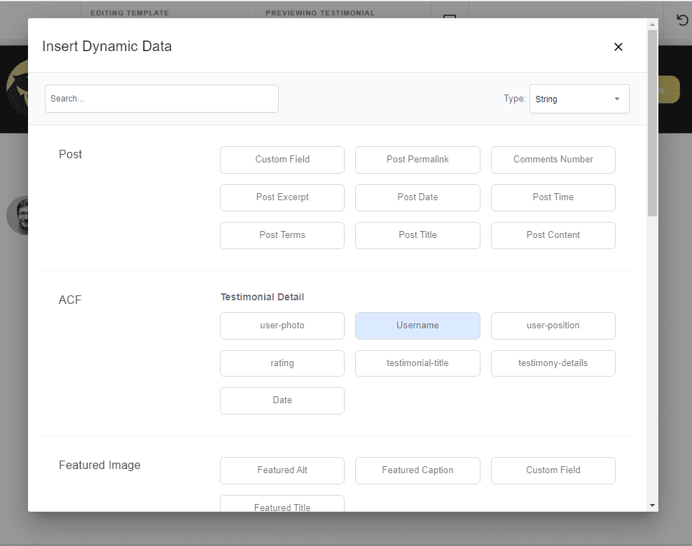 Breakdance insert dynamic data