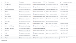scrape data from URLs using Clay