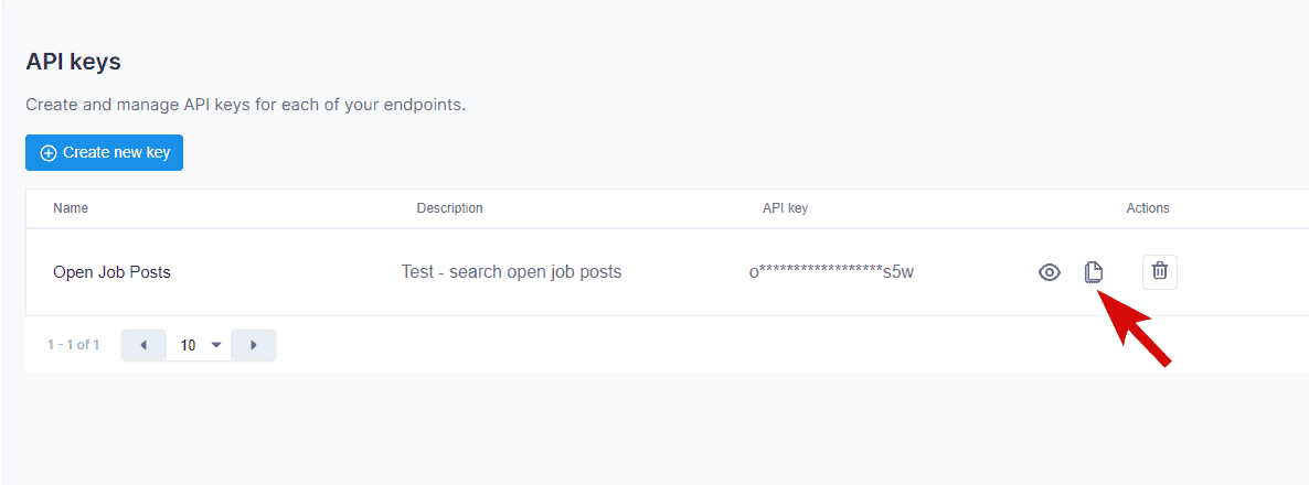 create Apollo.io API key