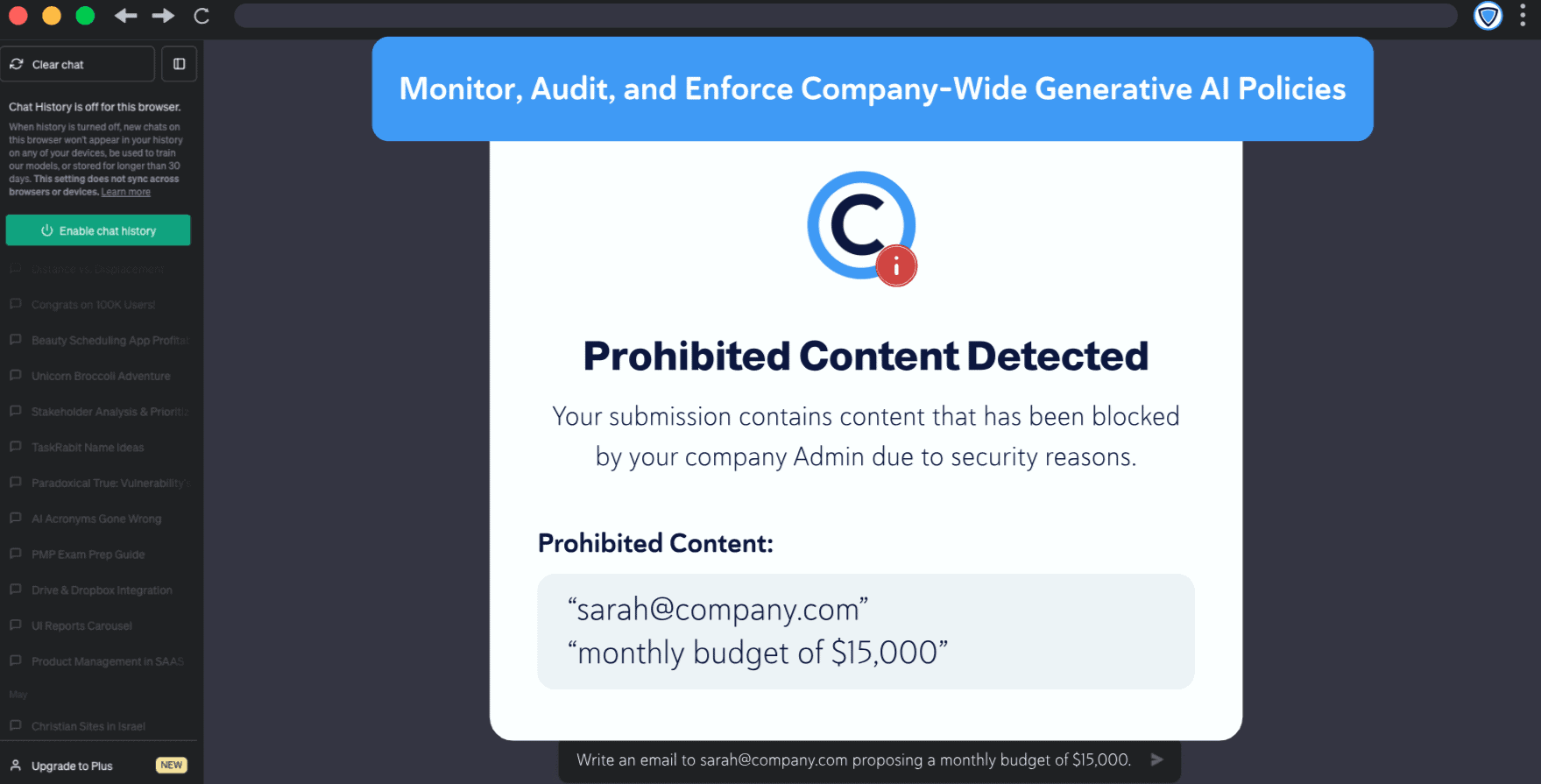 Copyleaks Gen AI Governance