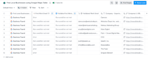 get leads from Google Maps