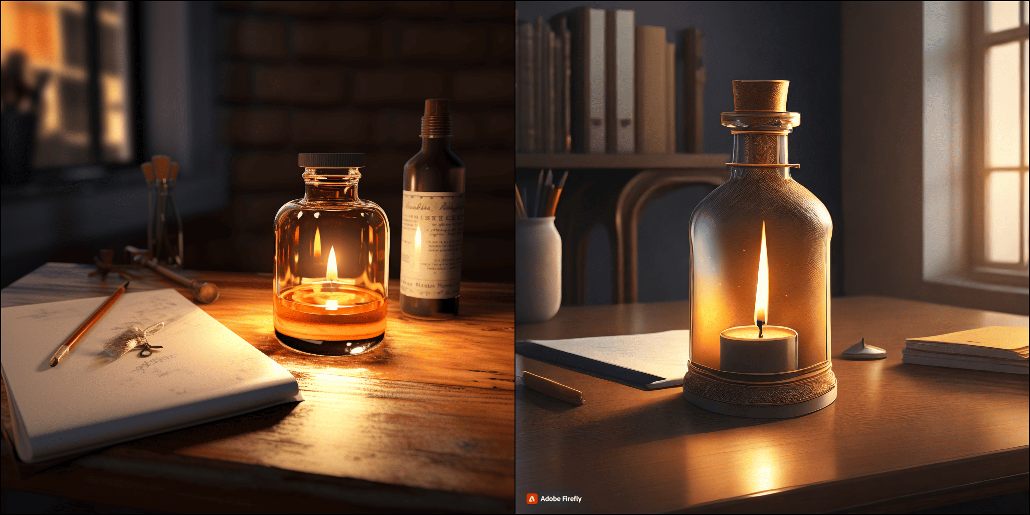 Adobe Firefly vs. Midjourney: 3D Renders