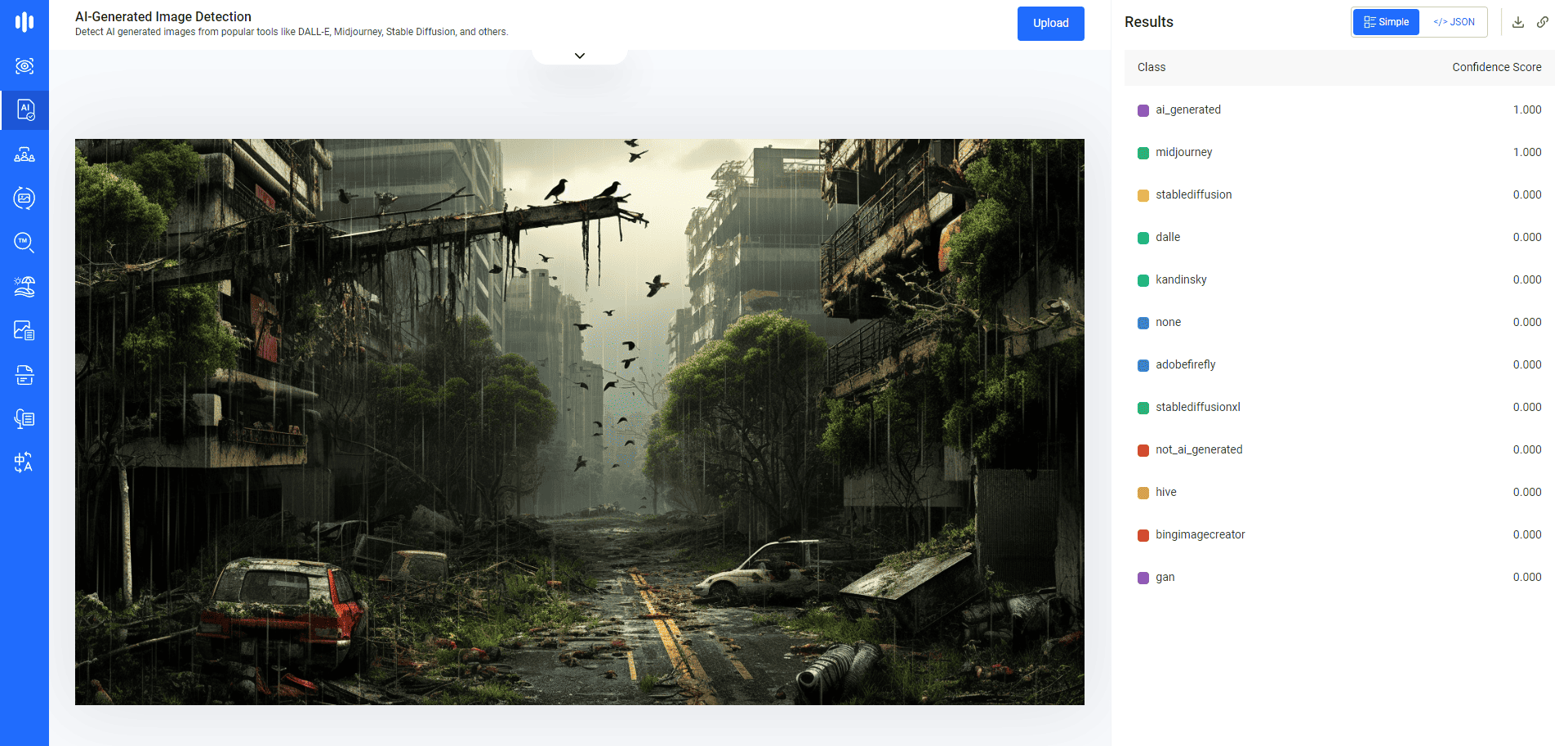 Hive Moderation Landing Page