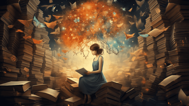 artificial intelligence's influence on education, generated with Midjourney