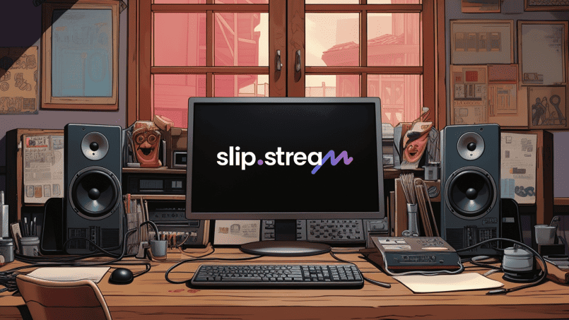Slip.Stream, Generated with Midjourney