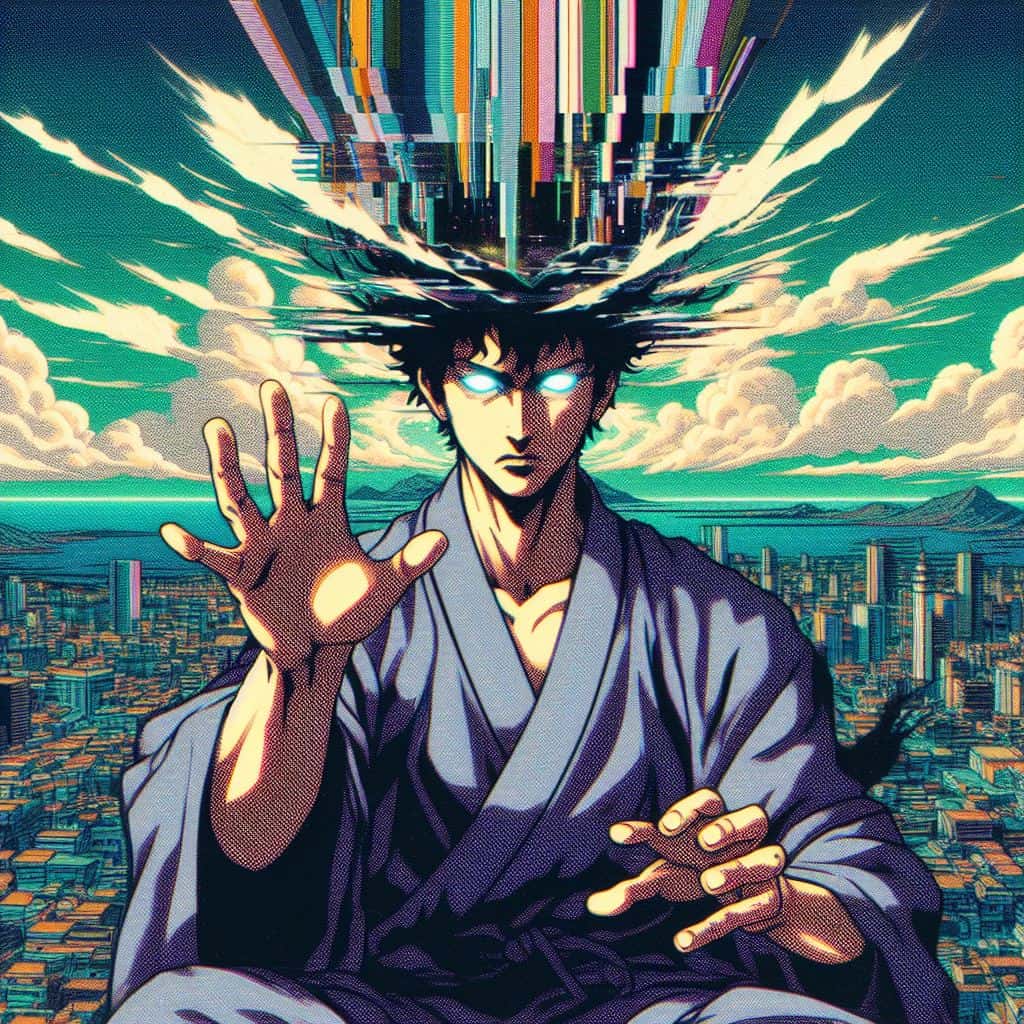 DALL-E 3 Digital Art: Glitch Art