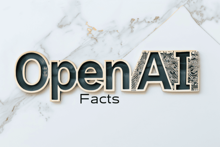 an image with the words “OpenAI Facts”, generated with Midjourney