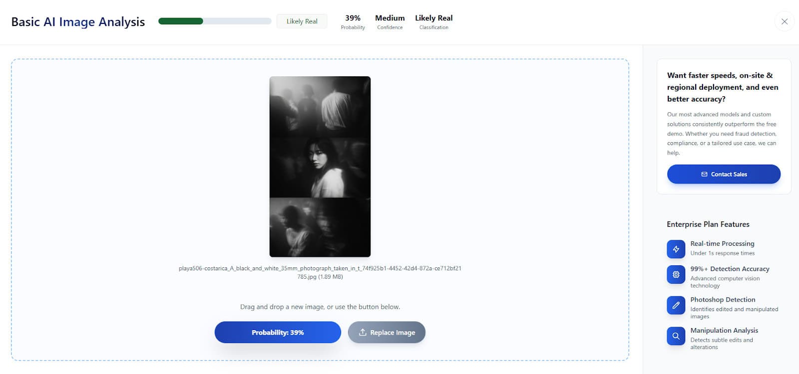 TruthScan AI Image Detection
