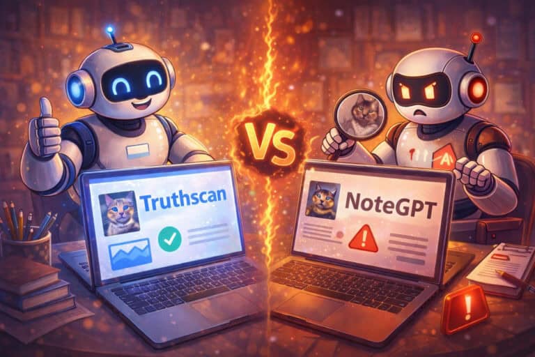 Which AI Detection Tool Works Better? Truthscan vs NoteGPT