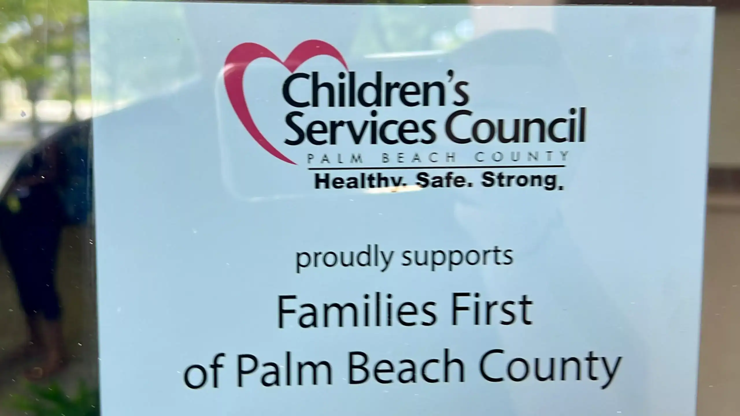 Sign inside of Palm Beach County Housing Authority GCNN Good Citizen News Network goodcitizennewsnetwork.com News That's Not Fake