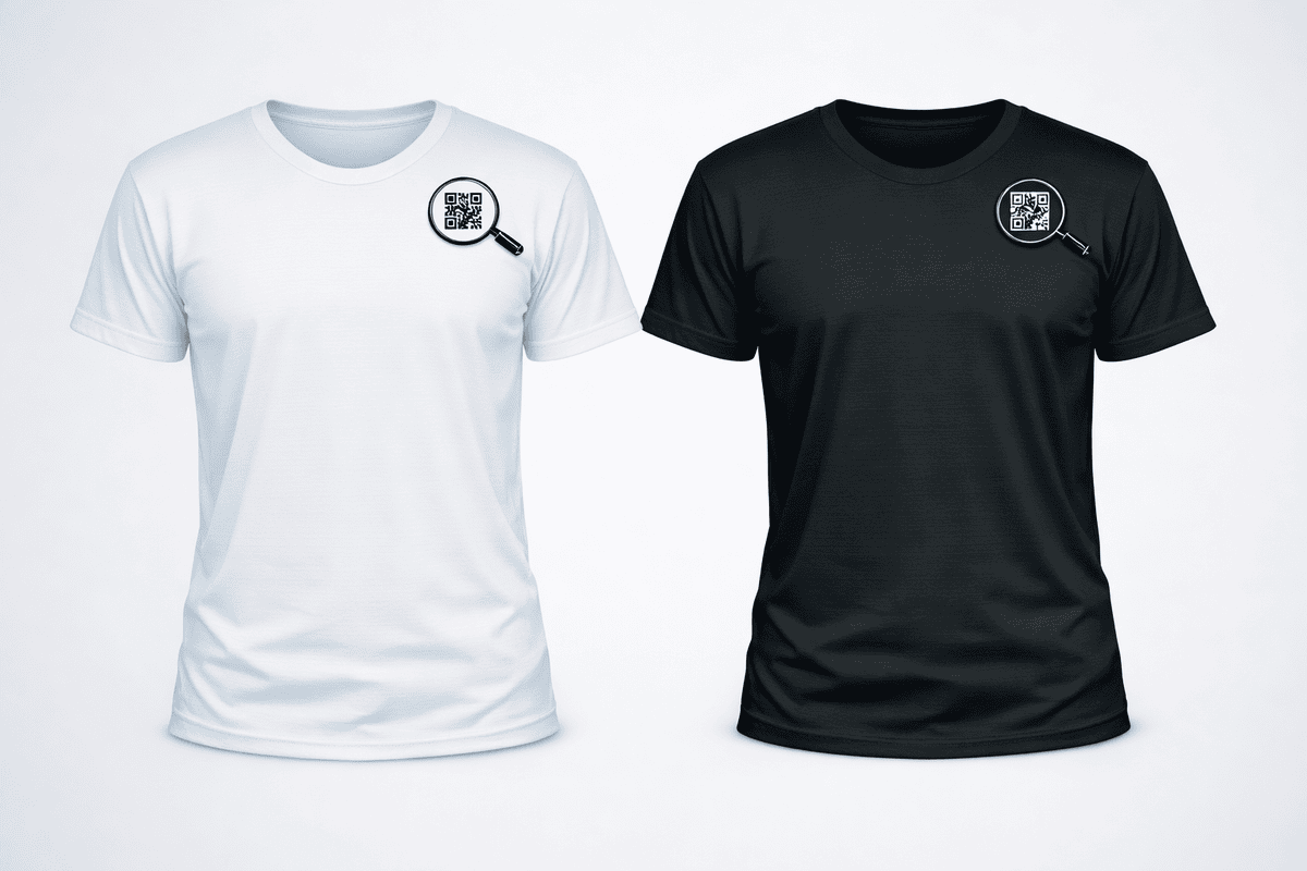 Herren T- Shirt mit integrierter Visitenkarte