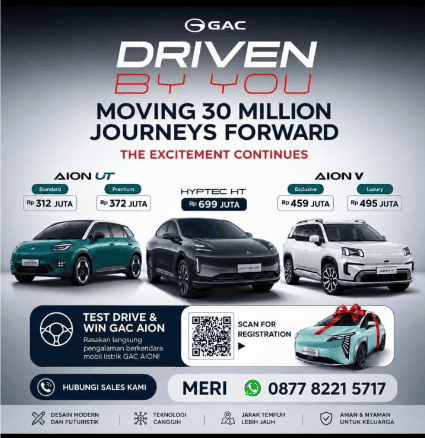 harga Mobil aion