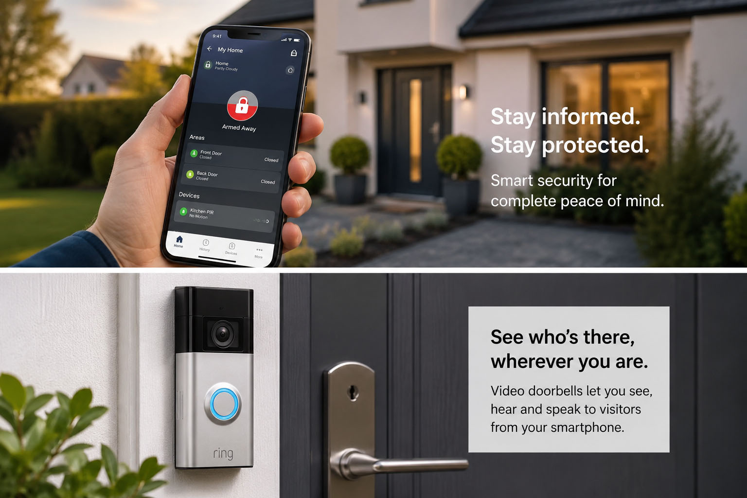 Going Away? How Smart Alarms and CCTV Help You Keep an Eye on Home