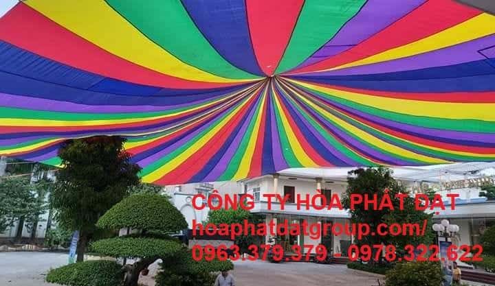 Cung cấp cả dù che và bạt xếp công ty Hòa Phát Đạt Bạt sự kiện dù che di động công ty hòa phát đạt tại Phan Rang