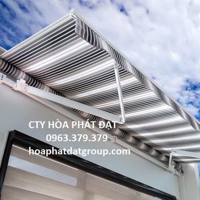 Mái che thả tự cuốn tại Phan Rang Mái che bạt thả di động công ty hòa phát đạt Phan Rang