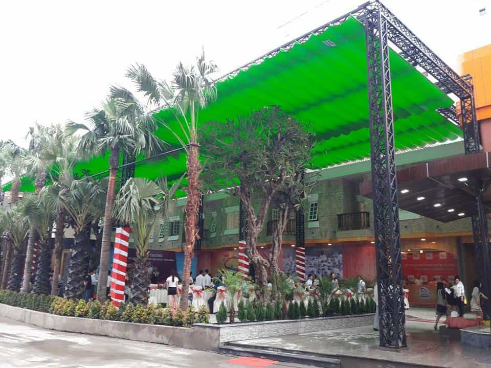 Mái xếp quán cafe Báo giá cung cấp bạt che nắng may ép vải bạt mái che giá rẻ tại Quận Hải Châu Đà Nẵng Bạt che nắng mưa cafe Báo giá cung cấp bạt che nắng may ép vải bạt mái che giá rẻ tại Quận Hải Châu