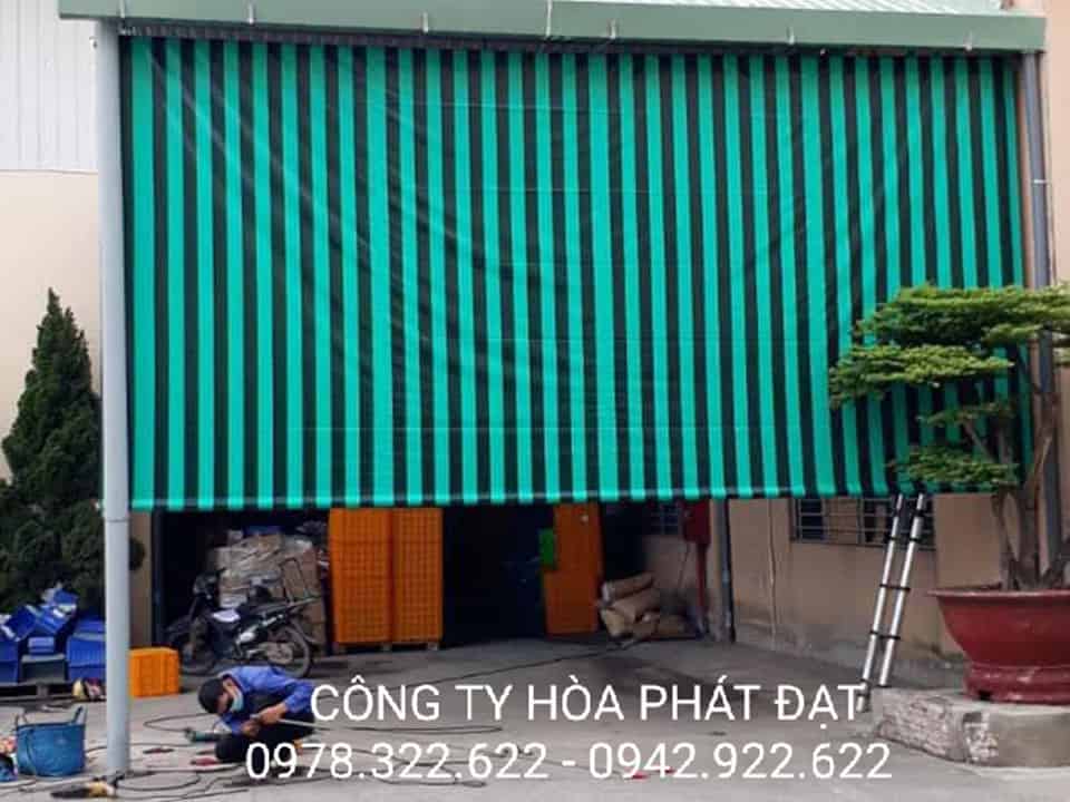 Các mẫu bạt che nắng tự cuốn màu sắc đẹp