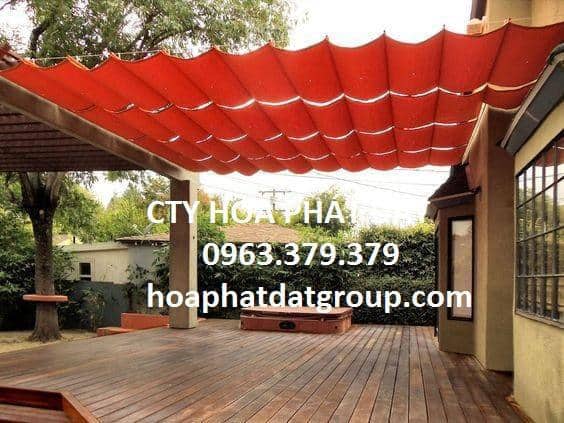 Đội ngũ kỹ thuật thi công mái che chuyên nghiệp Hòa Phát Đạt Báo giá bạt xếp bạt kéo di động mẫu đẹp siêu bền siêu rẻ - Đội ngũ thi công Hòa Phát Đạt