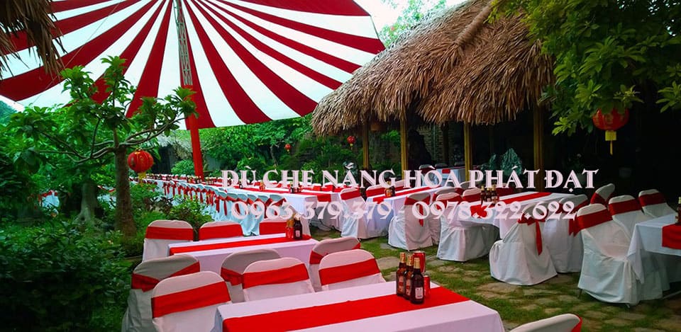 Hòa Phát Đạt cung cấp dù sự kiện giá rẻ