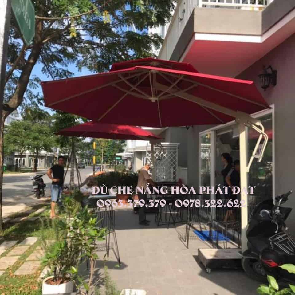 Dù lệch tâm tròn thiết kế hiện đại